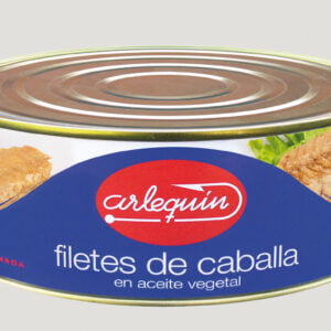 Filetes de caballa en aceite vegetal