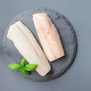 Filetes de merluza sin piel